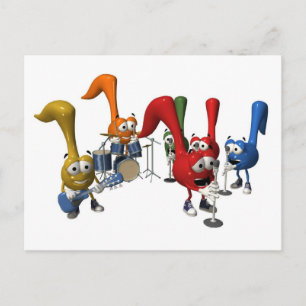 Cartão Postal de Banda de Música