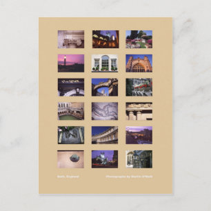 Cartão postal de Banheira