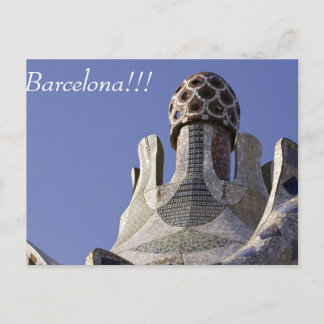 Cartão postal de Barcelona....