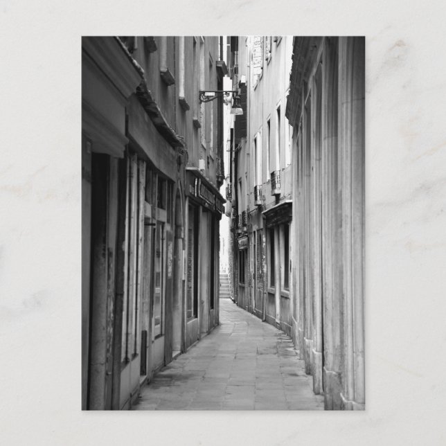 Cartão postal de beco (Frente)