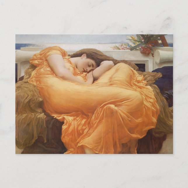 Cartão postal de beleza adormecida (Frente)