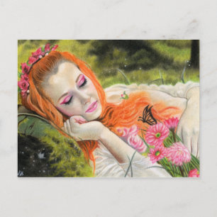cartão postal de beleza primavera drey