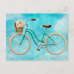 Cartão Postal de Bicicleta