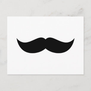 Cartão postal de bigode