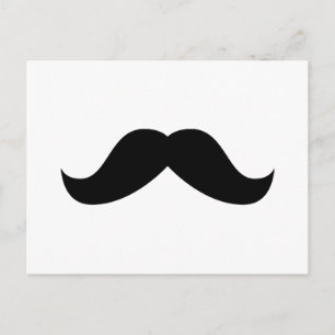 Cartão postal de bigode