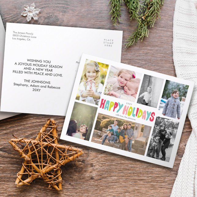 Cartão postal de boas festas e boas festas 7 fotos (Criador carregado)