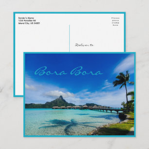 Cartão Postal de Bora Bora