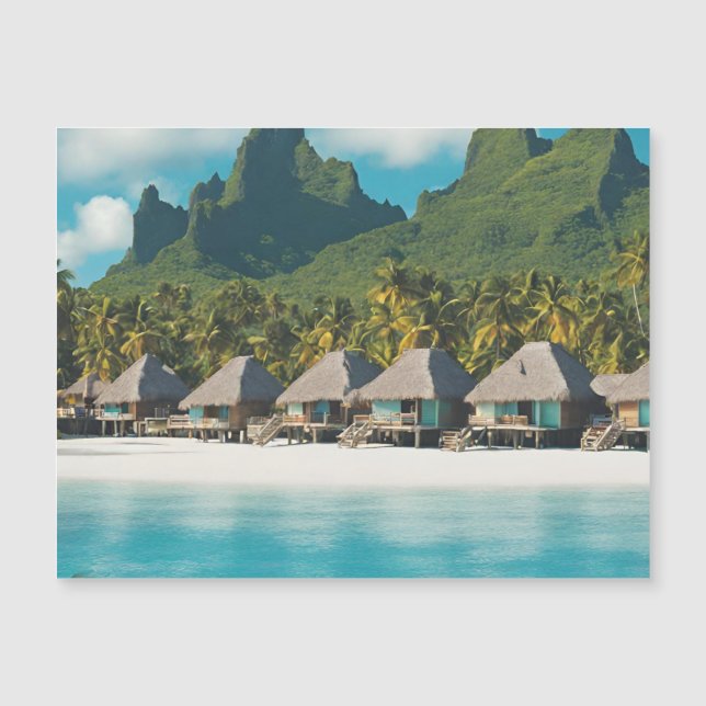 Cartão postal de Bora Bora (Bora Bora e) (Frente)