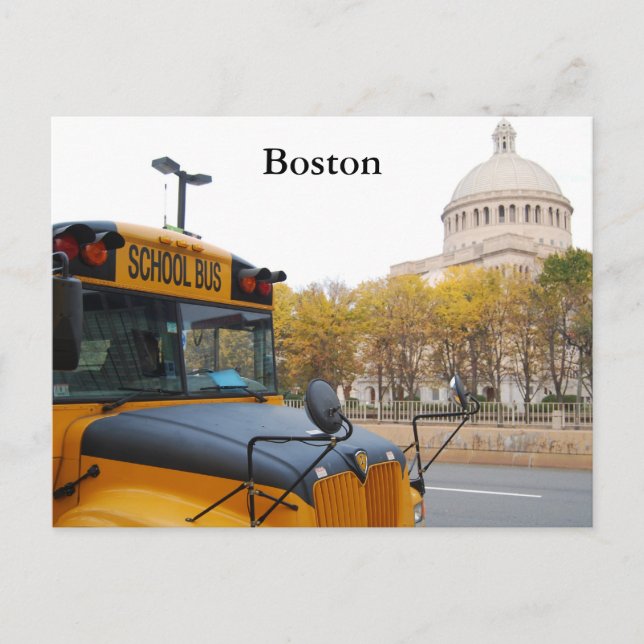 Cartão postal de Boston (Frente)
