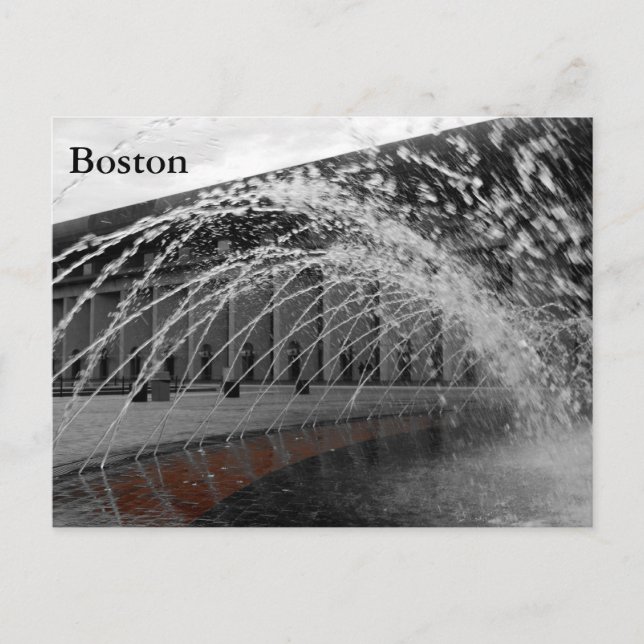 Cartão postal de Boston (Frente)