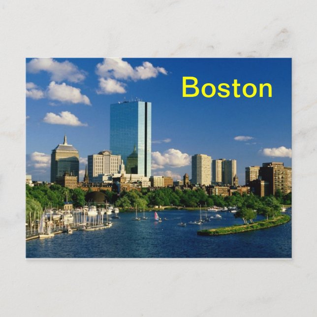 Cartão postal de Boston (Frente)