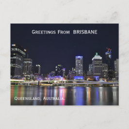Cartão postal de Brisbane Austrália