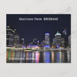 Cartão postal de Brisbane Austrália