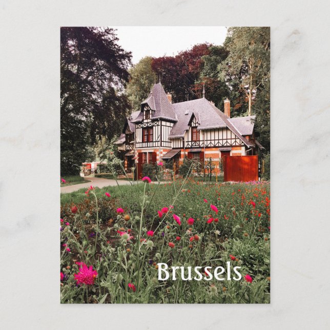 Cartão postal de Bruxelas Bélgica (Frente)