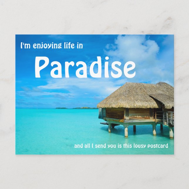 Cartão postal de bungalow (Frente)