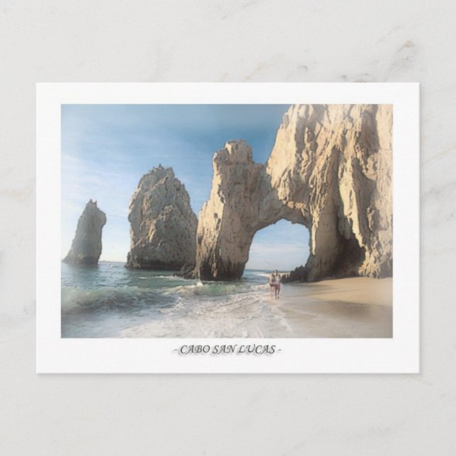 Cartão postal de Cabo San Lucas (Frente)