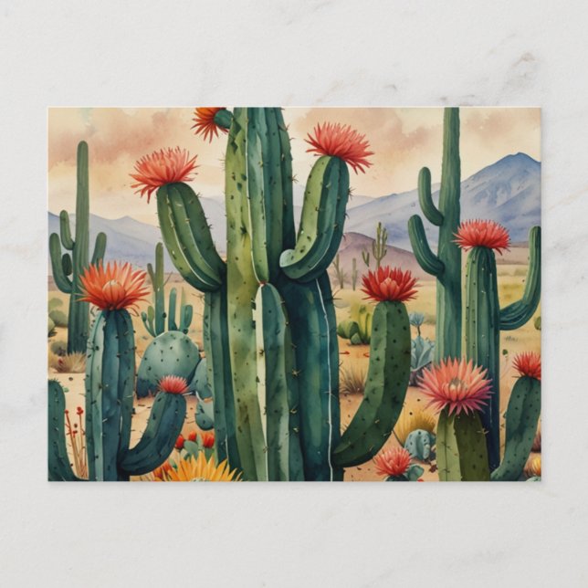 CARTÃO POSTAL DE CACTO (Frente)