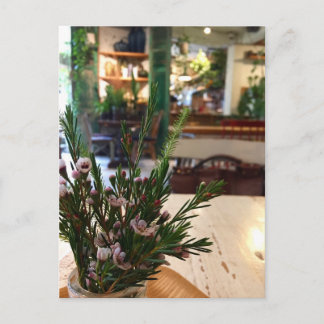 Cartão postal de café coreano