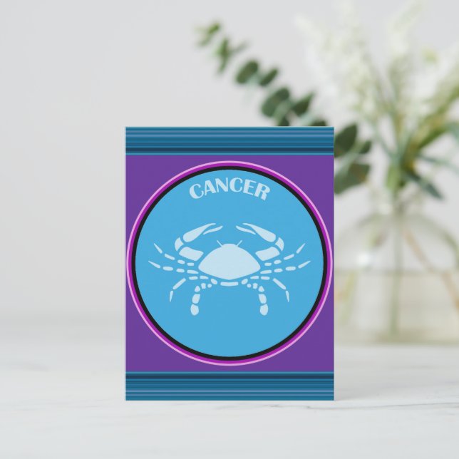 Cartão Postal de Câncer (Em pé/Frente)