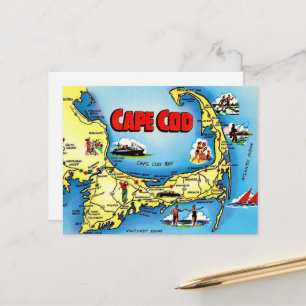 Cartão postal de Cape Cod Massachusetts