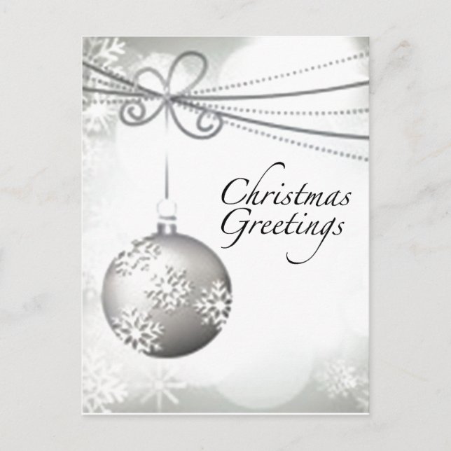 Cartão postal de cartões de natal (Frente)