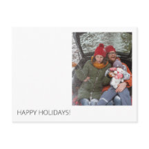 Cartão-postal de Cartões de natal personalizado mí