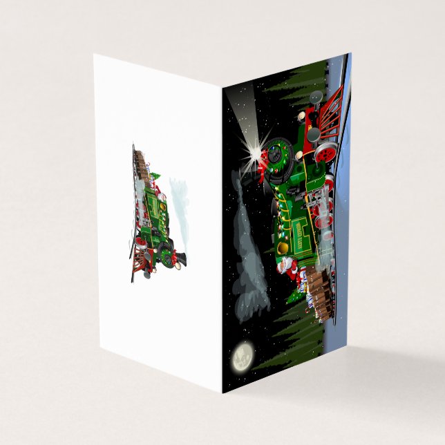 Cartão postal de Cartoon de Natal (Exterior)