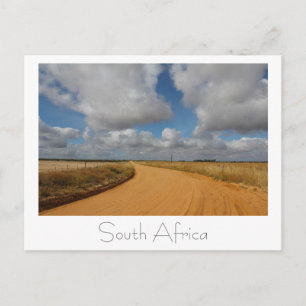 Cartão postal de cenário na África do Sul