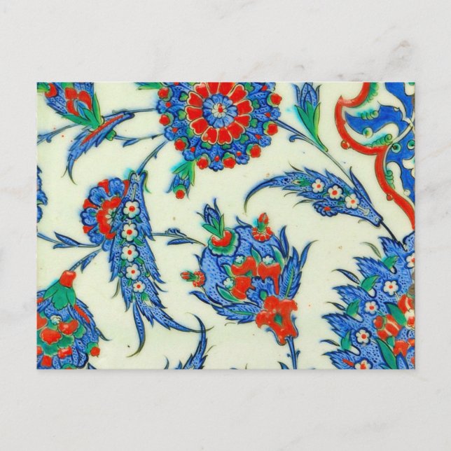 cartão postal de cerâmica do piquenique (Frente)