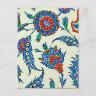 cartão postal de cerâmica do piquenique