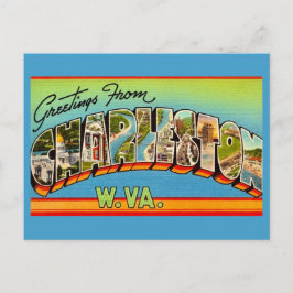 Cartão postal de Charleston West Virginia