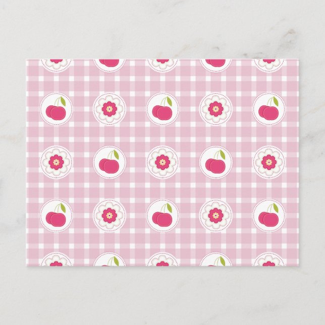 Cartão postal de Cherry Picnic (Frente)