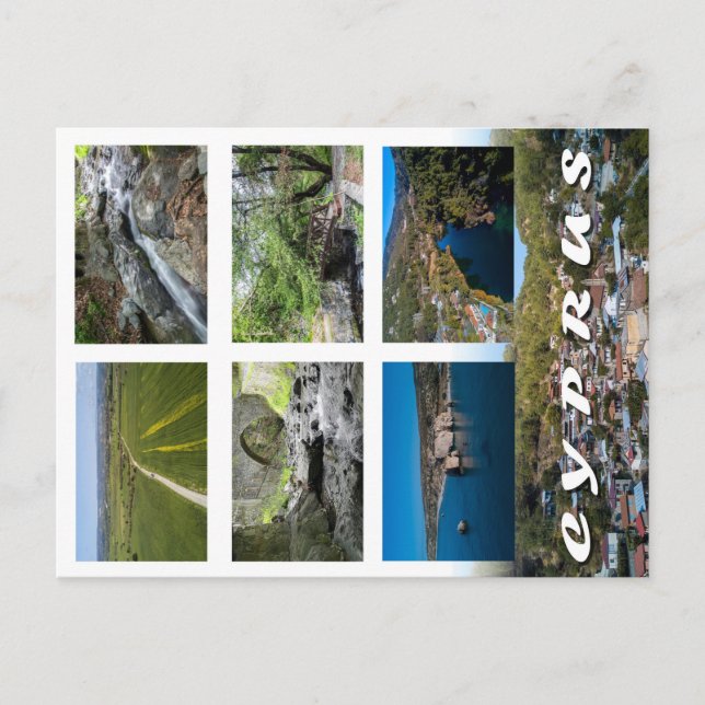 Cartão postal de Chipre (Frente)