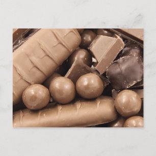 Cartão Postal de Chocolate