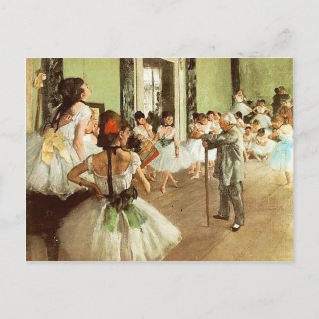 Cartão postal de classe de dança 2 (Frente)