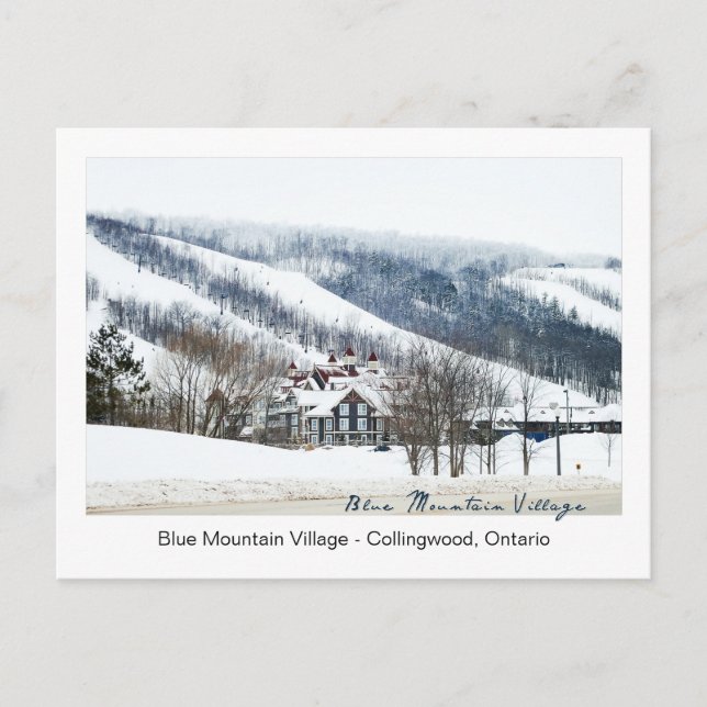 Cartão postal de Collingwood, Ontário (Frente)