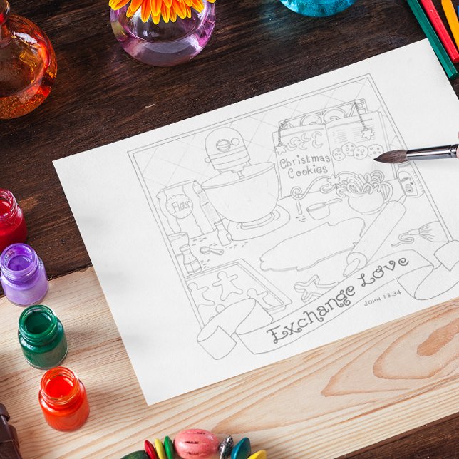 Cartão-postal de Coloração do Exchange Love (Criador carregado)