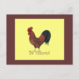 Cartão Postal De Colores! Post Card