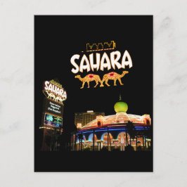 Cartão postal de compilação do Sahara Las Vegas