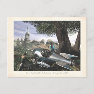 Cartão postal de Conceito de Patrulha do Império