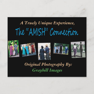 Cartão postal de conexão "AMISH"