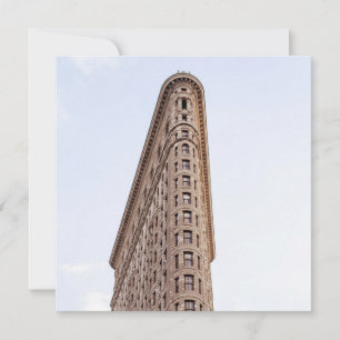 Cartão postal de construção flatiron