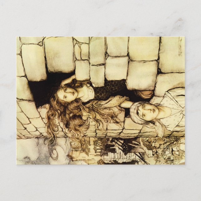 Cartão postal de conto de fadas (Frente)