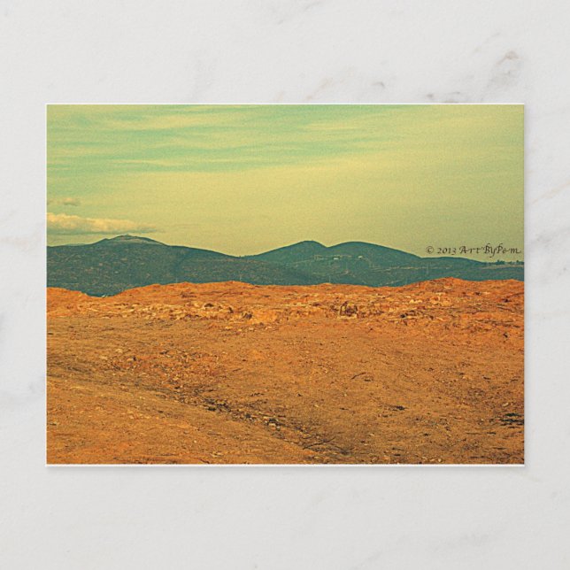 Cartão postal de contorno (Frente)