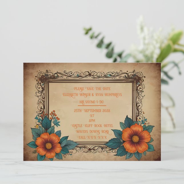 Cartão Postal de Convite (Em pé/Frente)