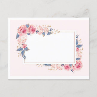 Cartão Postal de Convite