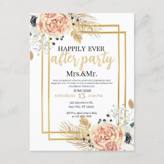 Cartão Postal de Convite