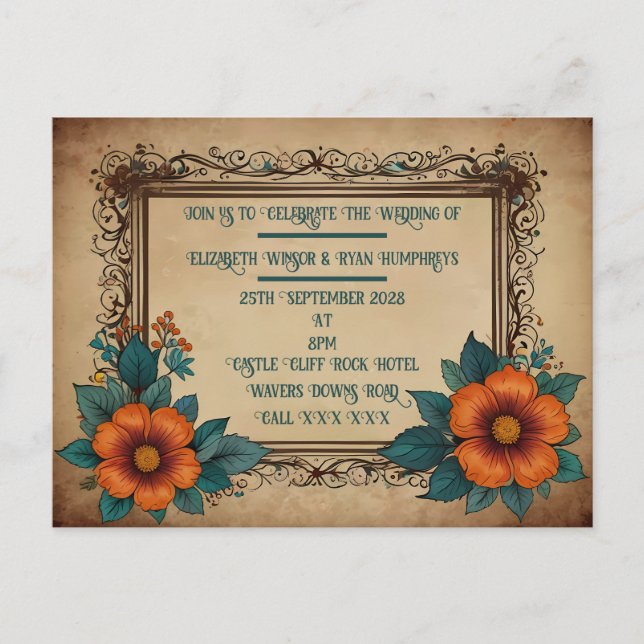 Cartão Postal de Convite (Frente)