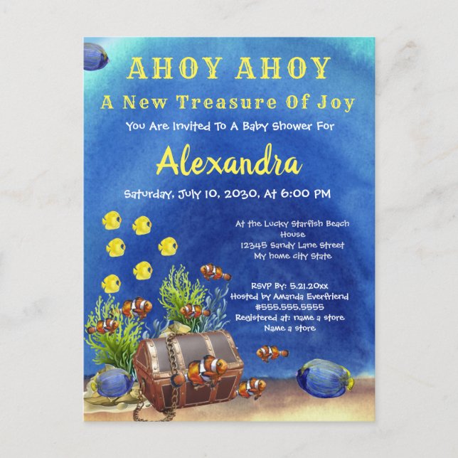 Cartão Postal de Convite (Frente)