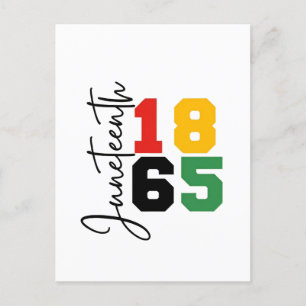 Cartão Postal De Convite 18 de junho de 1865 Dia da Independência Real